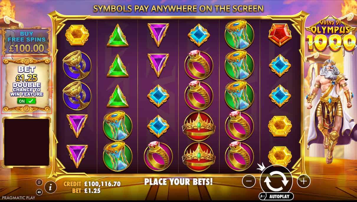 Cuan Gede Santai Maksimal Gates of Olympus 1000 OLE777